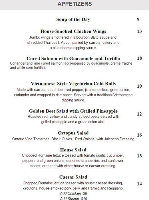 The Corktown Kitchen Menu Menu For The Corktown Kitchen Corktown