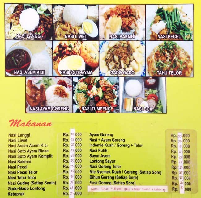 Kedai Nyonya Lestari Menu, Menu for Kedai Nyonya Lestari, Meruya ...