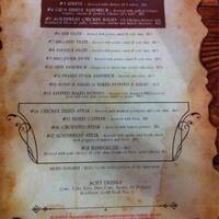 Country Barn Steak House Menu Menu For Country Barn Steak House
