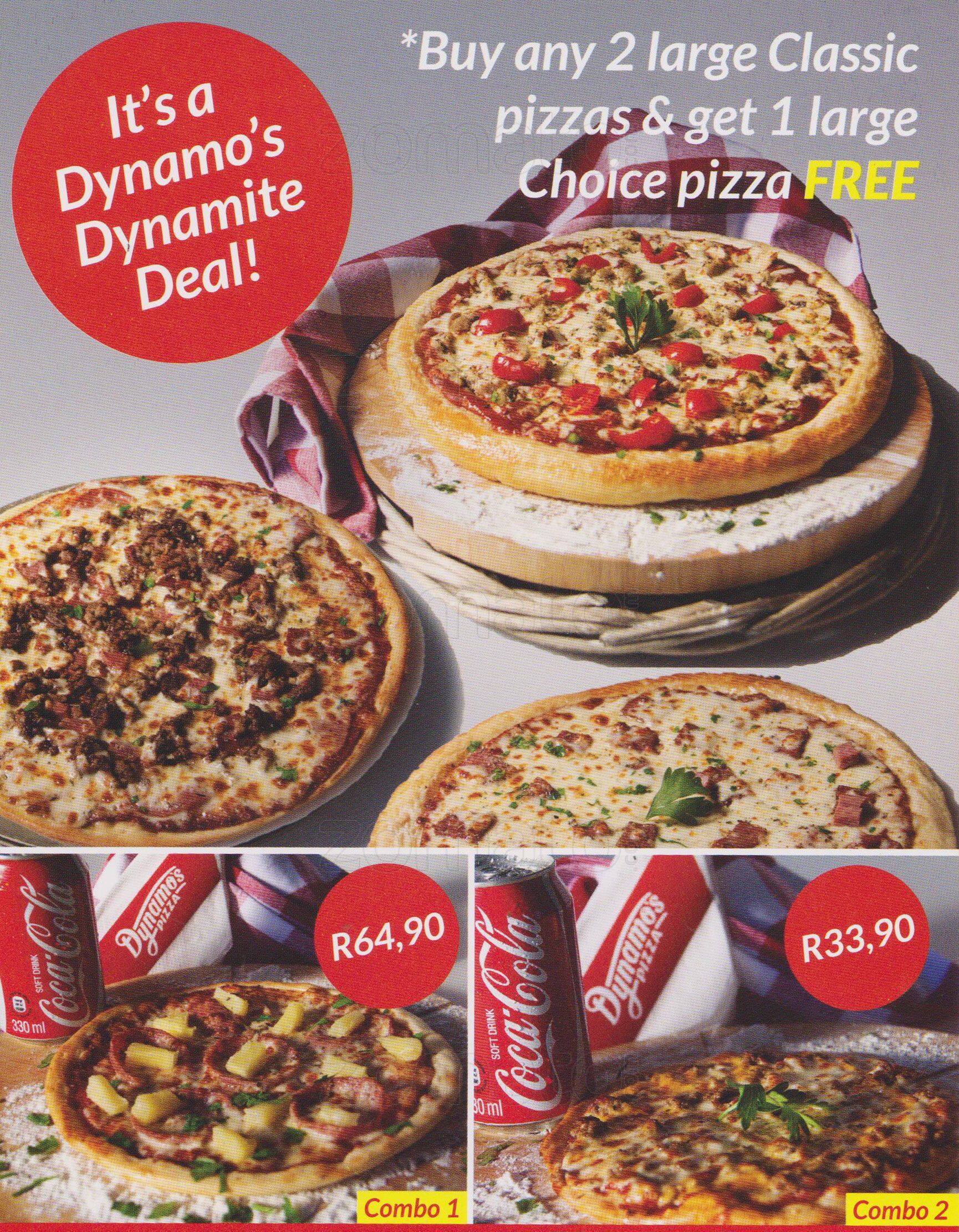 Carta del restaurante Scooters Pizza, Ciudad del Cabo, Grassy park