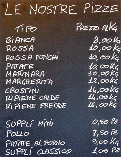 Menu di Era Ora 