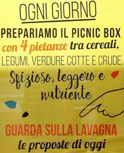 Menu di Alce Nero - Berberè 