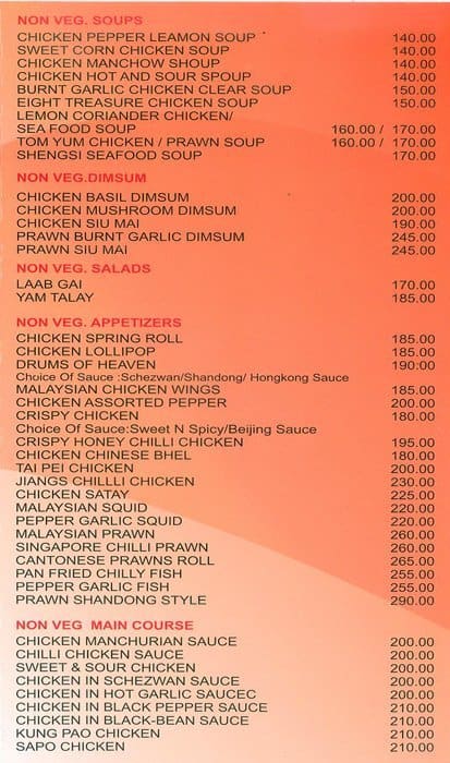 Spoonfull menu