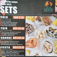 Off The Hook أوف ذا هوك Menu