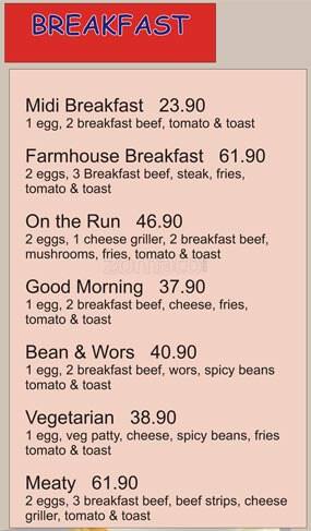 chit chat cafe johannesburg menu