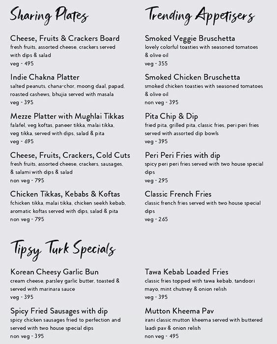 menu-of-tipsy-turk-sadar-nagpur