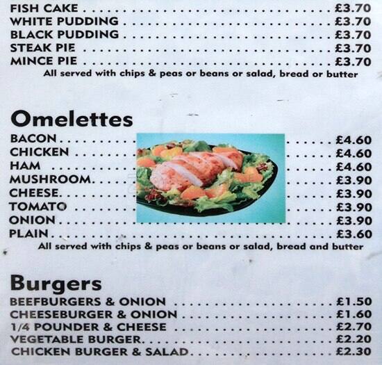 Babelon Cafe menu
