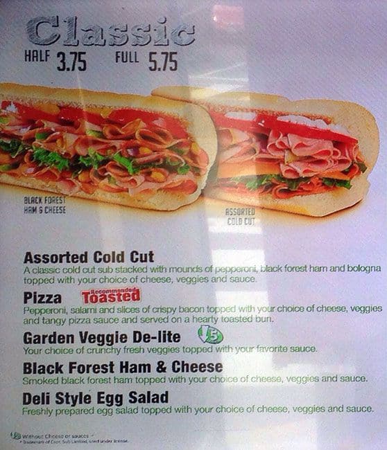 Carta de Capt'n Sub