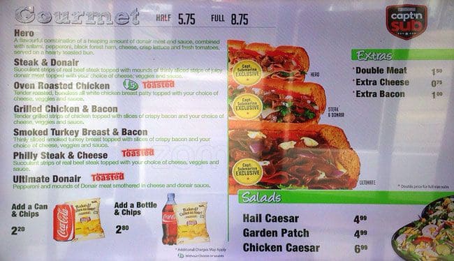 Carta de Capt'n Sub