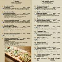 Slovak Pub Menu Menu For Slovak Pub Stare Mesto Bratislava I