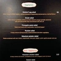 Rangalaya Royal Menu Menu For Rangalaya Royal Gandhi Nagar Vellore