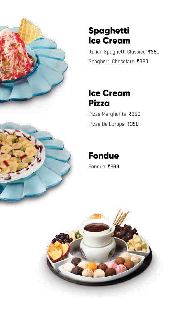 Menu at Ice Cream Works Thane, Thane, Shop No2