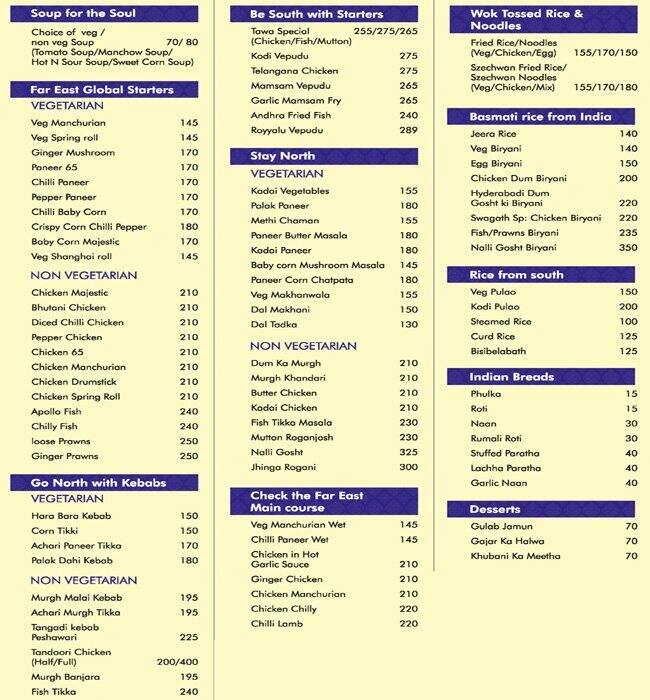 Take Away Swagath Grand Menu Zomato