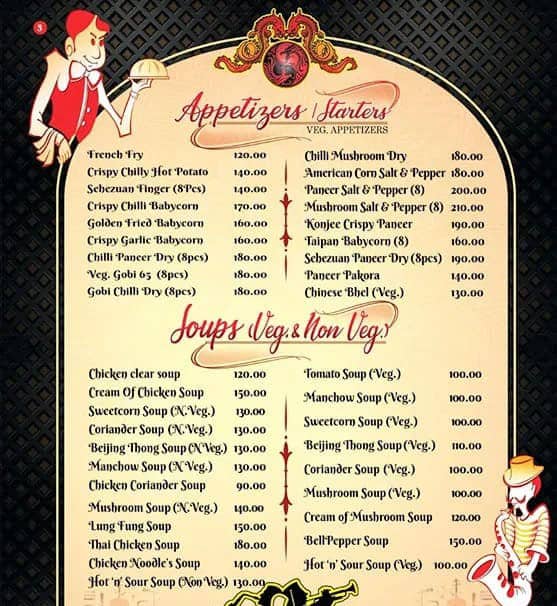 Koley's Kitchen menu