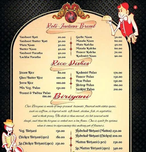 Koley's Kitchen menu