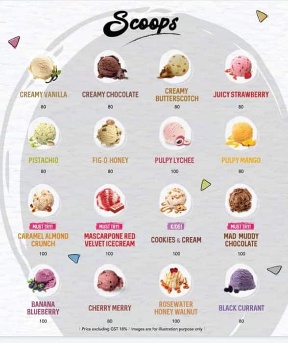 Menu at Boomerang, Coimbatore, E Venkatasamy Rd