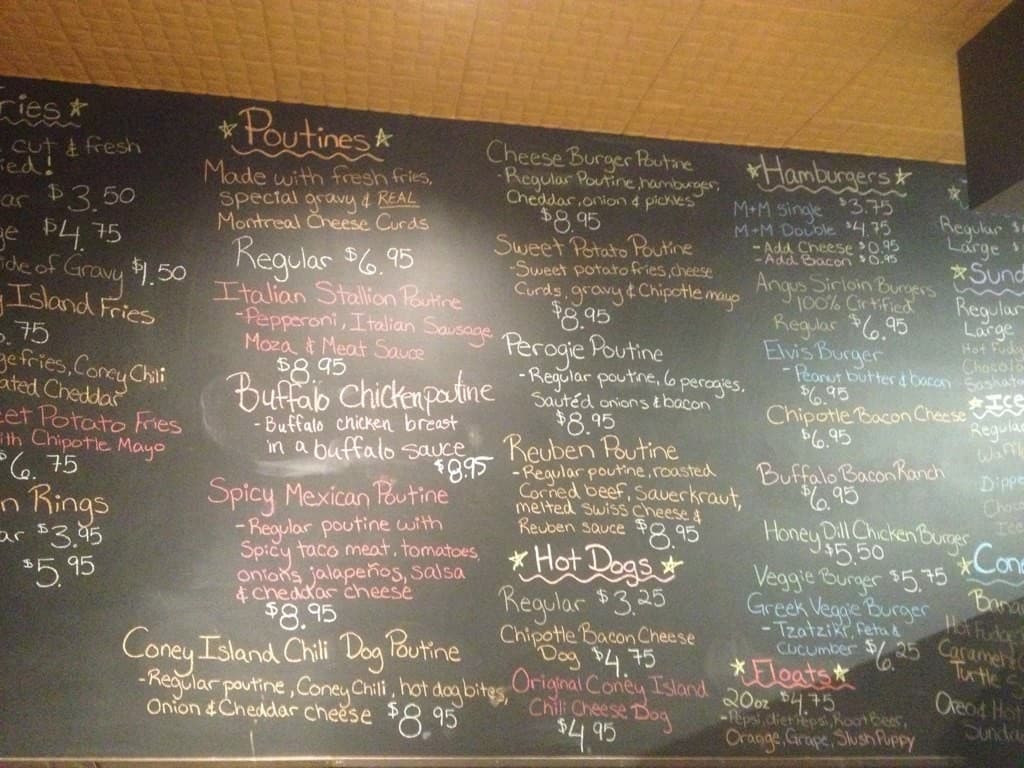 Coney Island Cafe Menu, Menu for Coney Island Cafe, Northwest, Regina