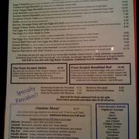 From Scratch Restaurant Menu Menu For From Scratch Restaurant Carmel Monterey Bay