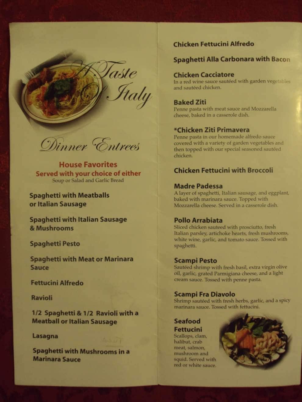 Lenny's American &amp; Italian Menu - Urbanspoon/Zomato