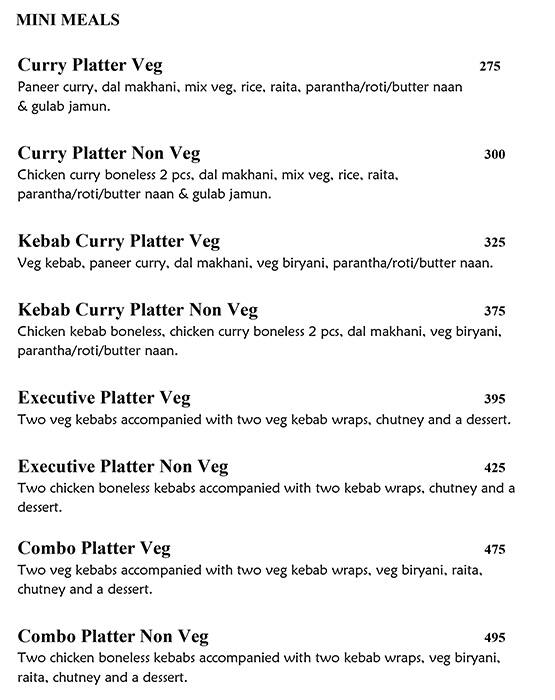 Menu at Mint Leaf, Gurugram, Lg-11/12