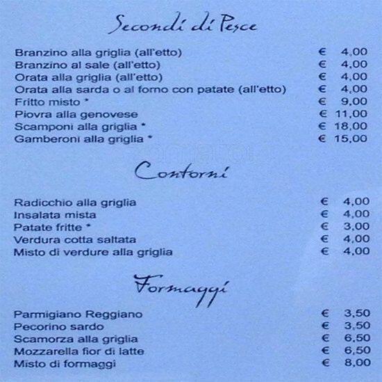 Menu di Medì 