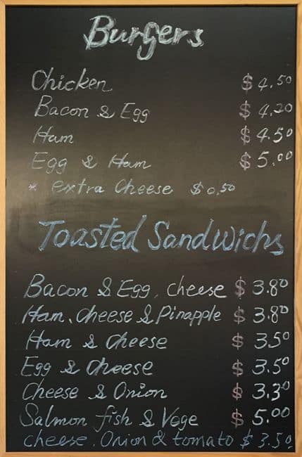 Pop In 2 Lunch Bar Menu, Menu for Pop In 2 Lunch Bar, Pukekohe ...