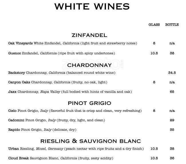 Menu at Iron Abbey pub & bar, Horsham