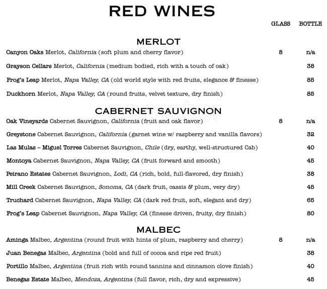 Menu at Iron Abbey pub & bar, Horsham