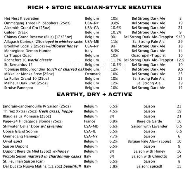 Menu at Iron Abbey pub & bar, Horsham