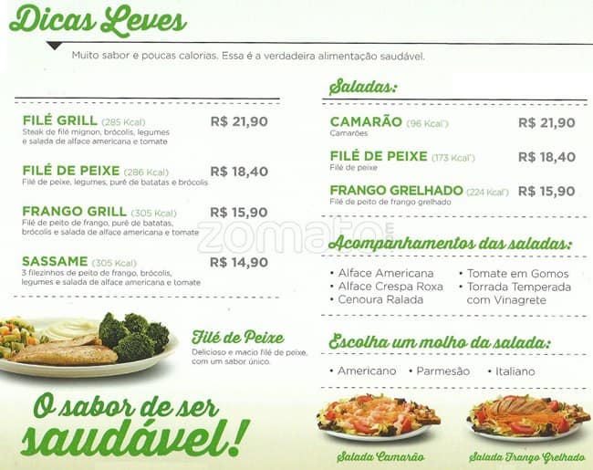 Giraffas Shopping Metrô Itaquera cardápio