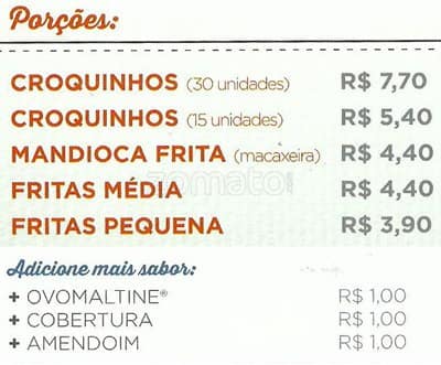 Giraffas Shopping Metrô Itaquera cardápio