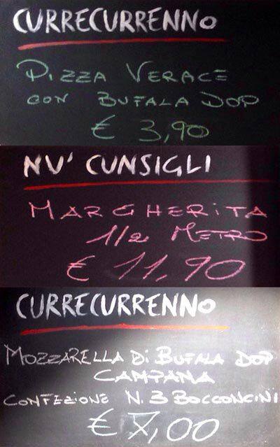 Menu di Rossosapore 