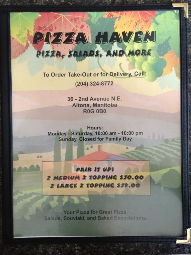 Pizza Haven Menu, Menu for Pizza Haven, Altona, Altona Urbanspoon/Zomato