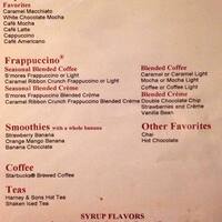 Barnes Noble Cafe Menu Menu For Barnes Noble Cafe Downtown