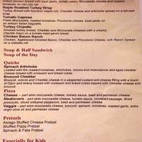 Barnes Noble Cafe Menu Menu For Barnes Noble Cafe Downtown