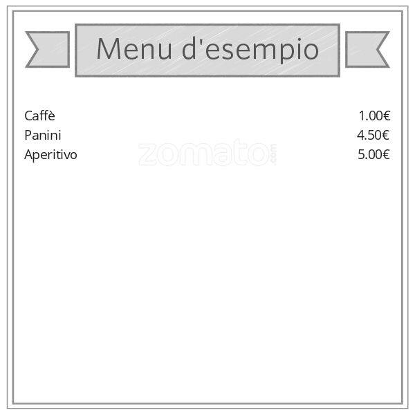Menu di Panificio Marino 