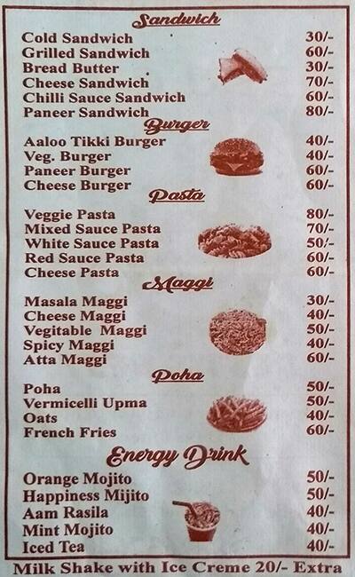 Bang Bang Cafe Menu Menu For Bang Bang Cafe Janakpuri New Delhi