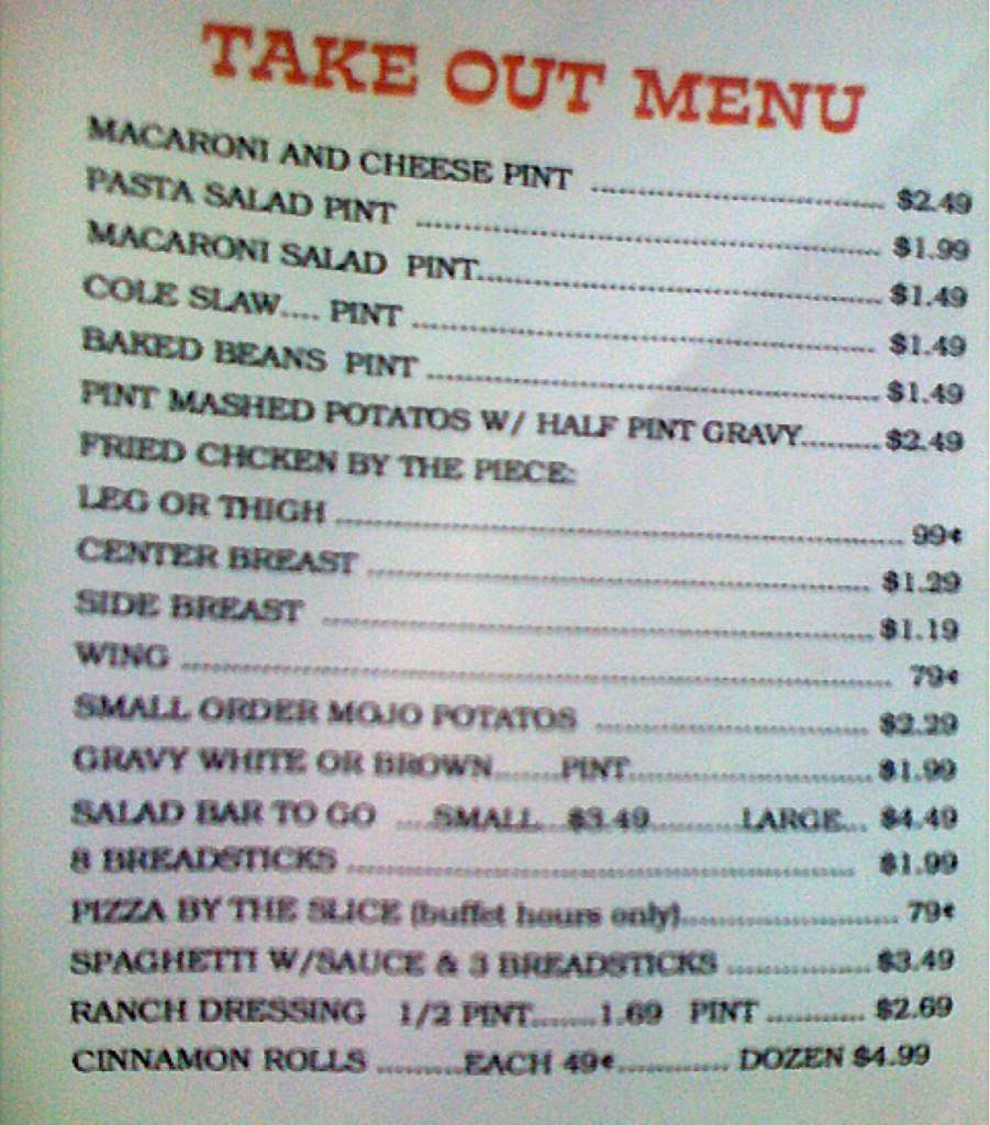 Round Up Pizza Menu, Menu for Round Up Pizza, Del City, Oklahoma City ...