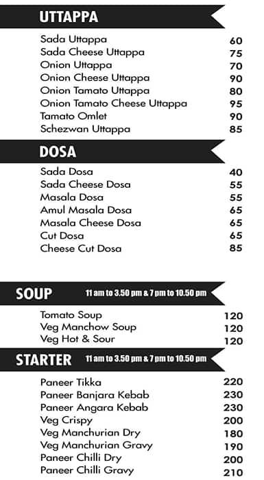 Murlidhar Pure Veg menu