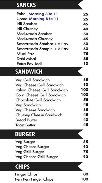 Murlidhar Pure Veg menu