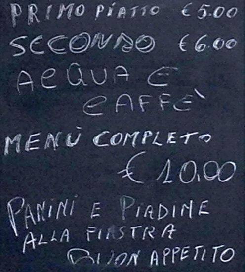 Menu di Jo & Anna 