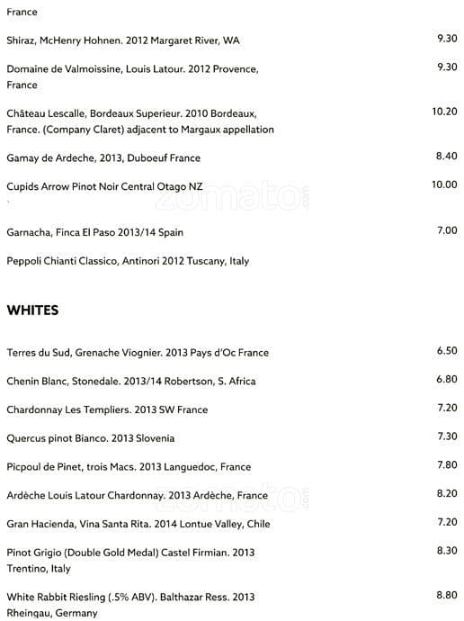 menu-at-the-cow-pub-bar-london-chestnut-plaza-4-westfield-stratford