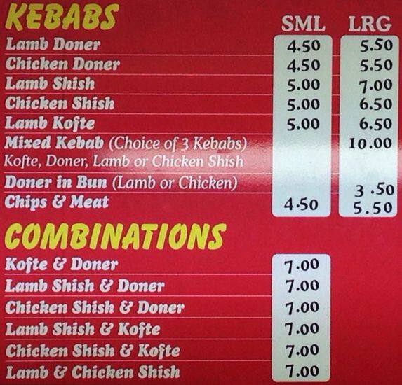 Menu at Broadway BBQ, London, 51 Broadway Market