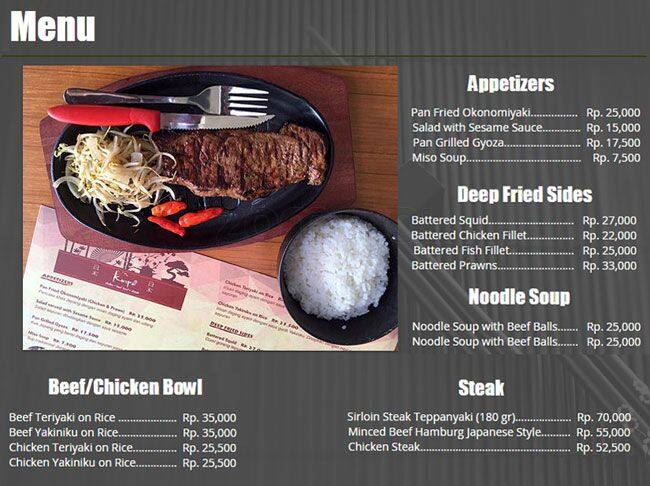 Kanpai Menu Menu For Kanpai Cisarua Bogor Zomato Indonesia