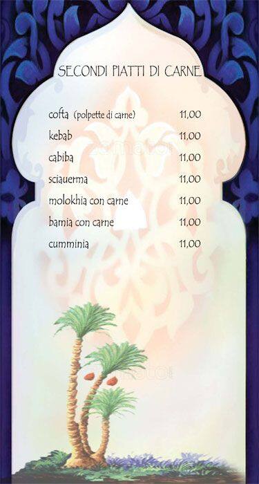 Menu di Mido Ristorante Arabo 