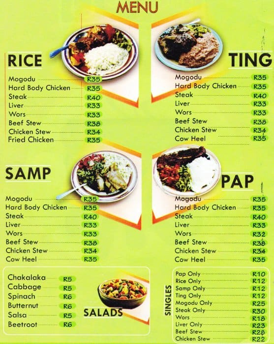 Chickating Restaurant Menu, Menu For Chickating Restaurant, Sunnyside ...