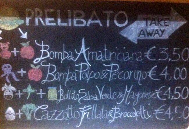 Menu di Prelibato 
