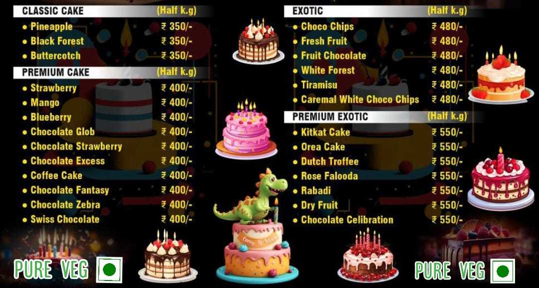 Menu of Kandivali East, Mumbai