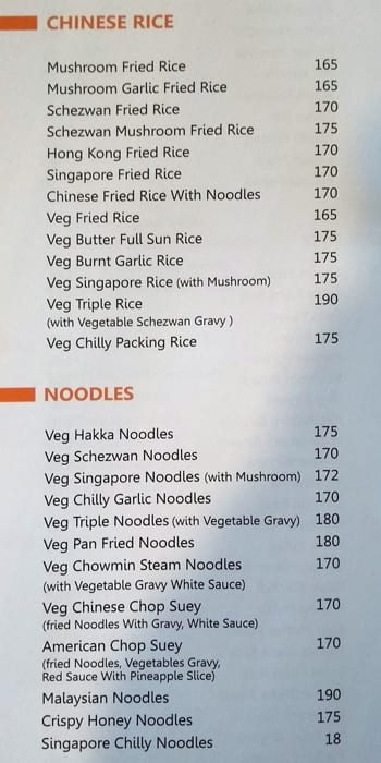 Swarnaa Vegetarian - Warje menu