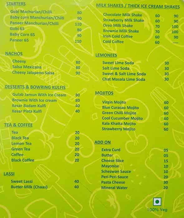 Shenzhen Kitchen - 1 Sobha Mall menu